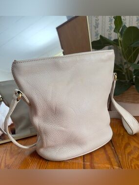 Vintage Coach Leather Bucket Bag